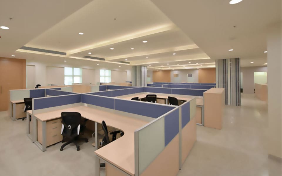 Omega Associate — Olympia, Powai — interior fit-out by J.D. Creation