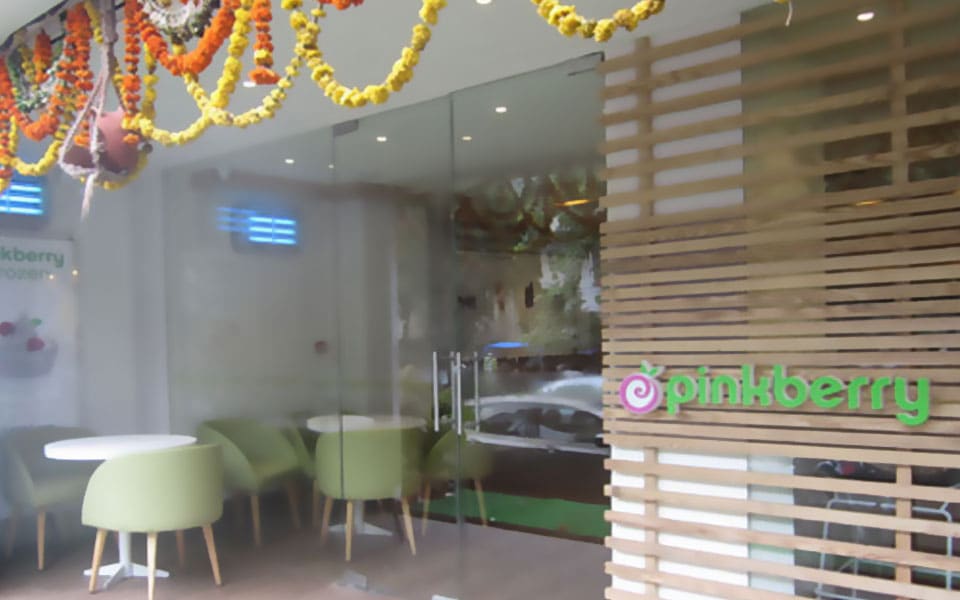 Pinkberry — interior fit-out by J.D. Creation